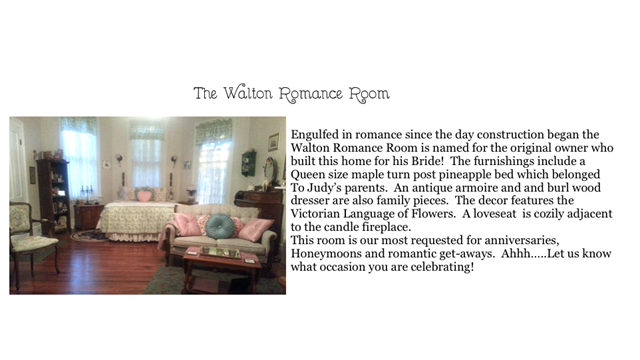 Walton Romance Room Overview Scrapbook 2019